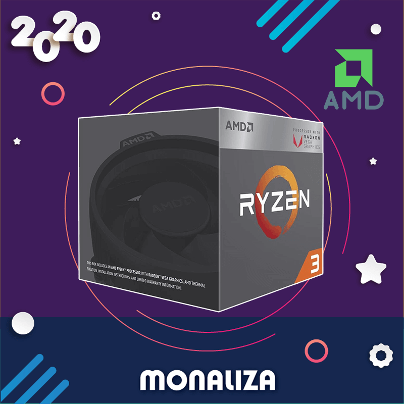 AMD Ryzen 3 3200G With Wraith Stealth Cooler - Monaliza