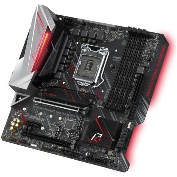 Материнская плата asrock b365m phantom gaming 4 обзор