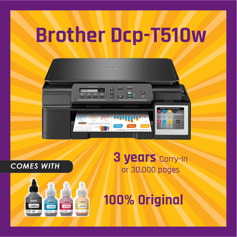 brother dcp t510w ink tank ราคา for sale