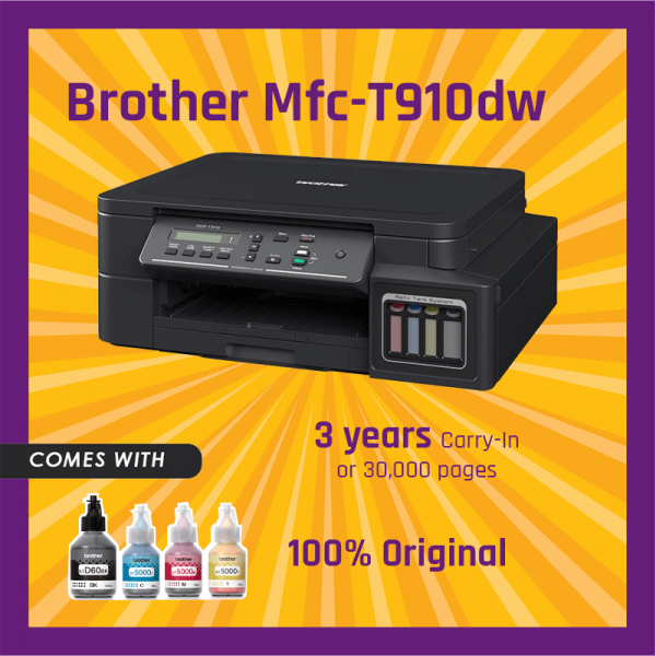 Brother Printer MFC-T910dw Wireless Duplex Inkjet