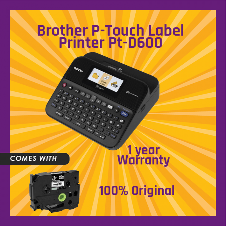 Brother P-Touch Label Printer PT-D600 - Monaliza