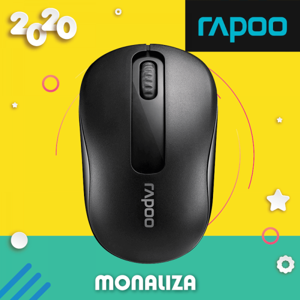 Rapoo M10Plus 1000DPI Wireless 2.4G Optical Mouse