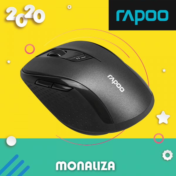 Rapoo M500 Silent Tri-Mode Wireless Mouse