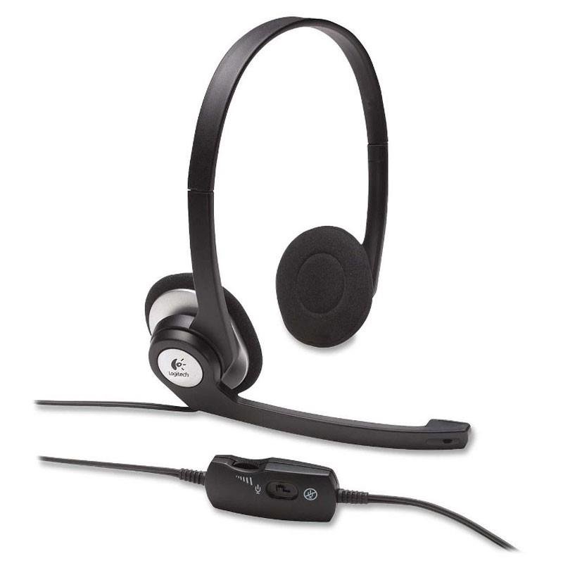 Logitech H390 Usb Computer Headset Black Cheap Laptop, Smartphone