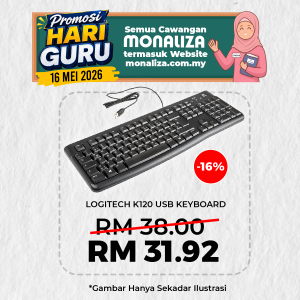 Logitech K120 USB Plug And Play Keyboard