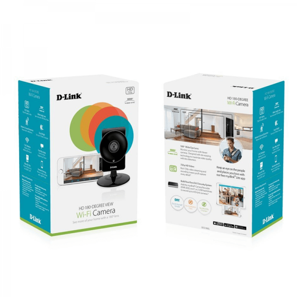 D-link Wireless AC HD 720P 180" (Wide-Eye) Degree WI-FI IP Camera (DCS960L) - Image 5
