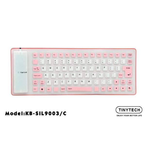 Tinytech Flexible Silicon Keyboard SIL9003C - Image 3