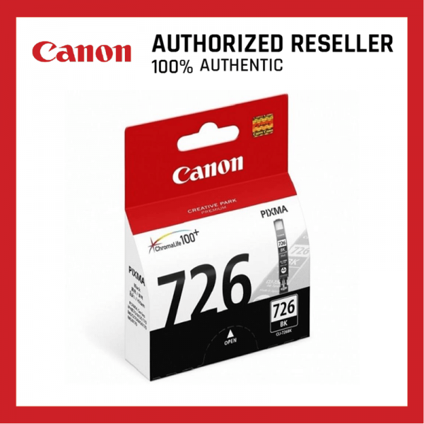 Canon Ink Cartridge CLI-726Y Yellow/ Black/ Cyan/ Magenta