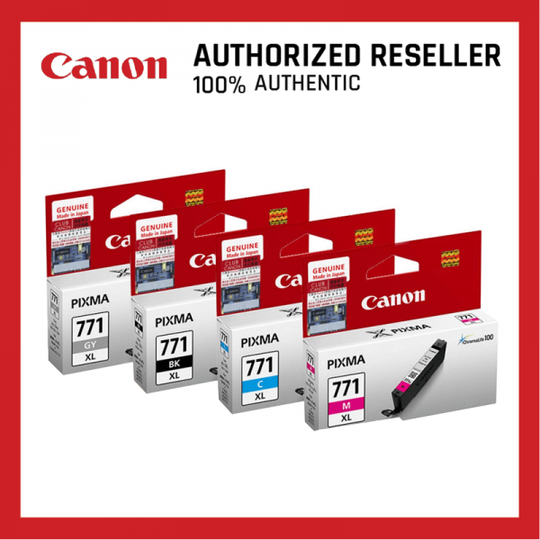 Canon Ink Cartridge CLI-771 Black/Cyan/Magenta/Grey/Yellow
