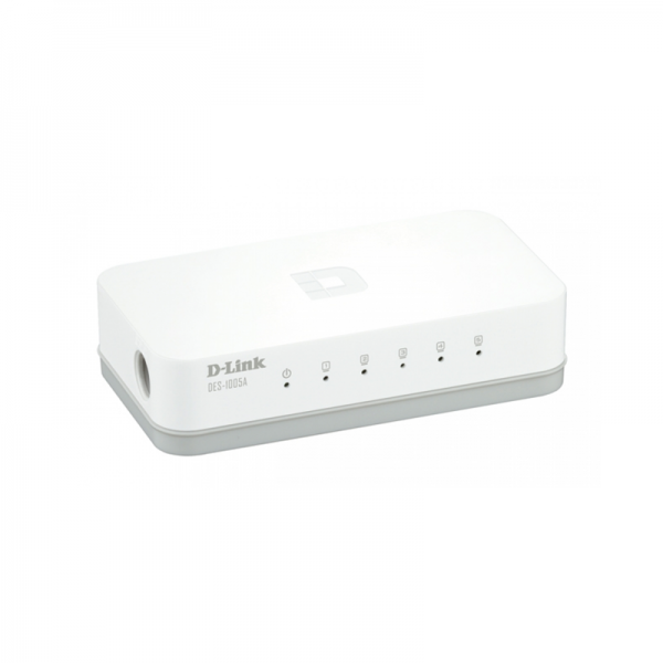 D-LINK 5 DGS1005A Port 10/100/1000Mbps Gigabit Unmanaged Switch with Plastic Case - Image 2