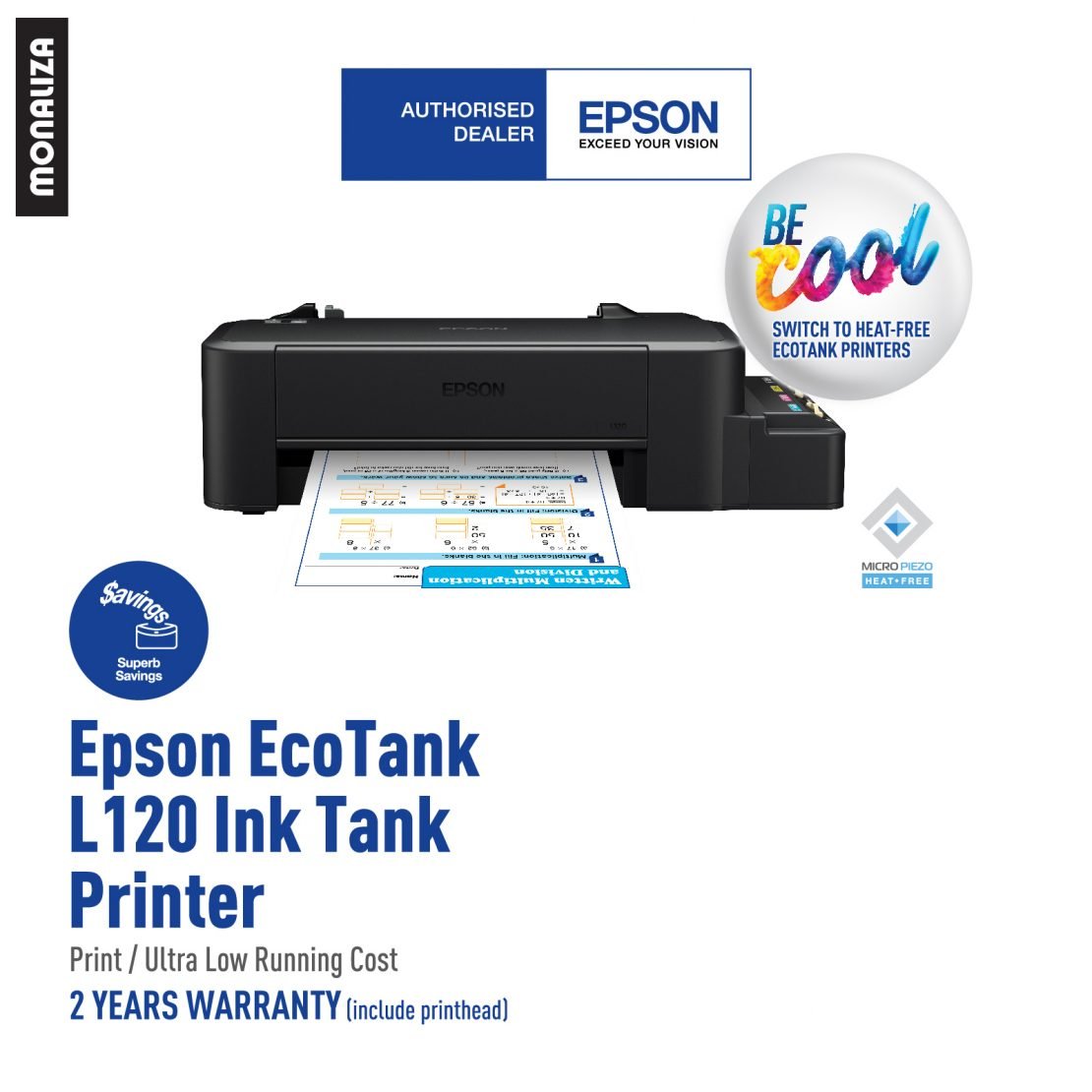 Printer Epson L120 Monaliza 6551