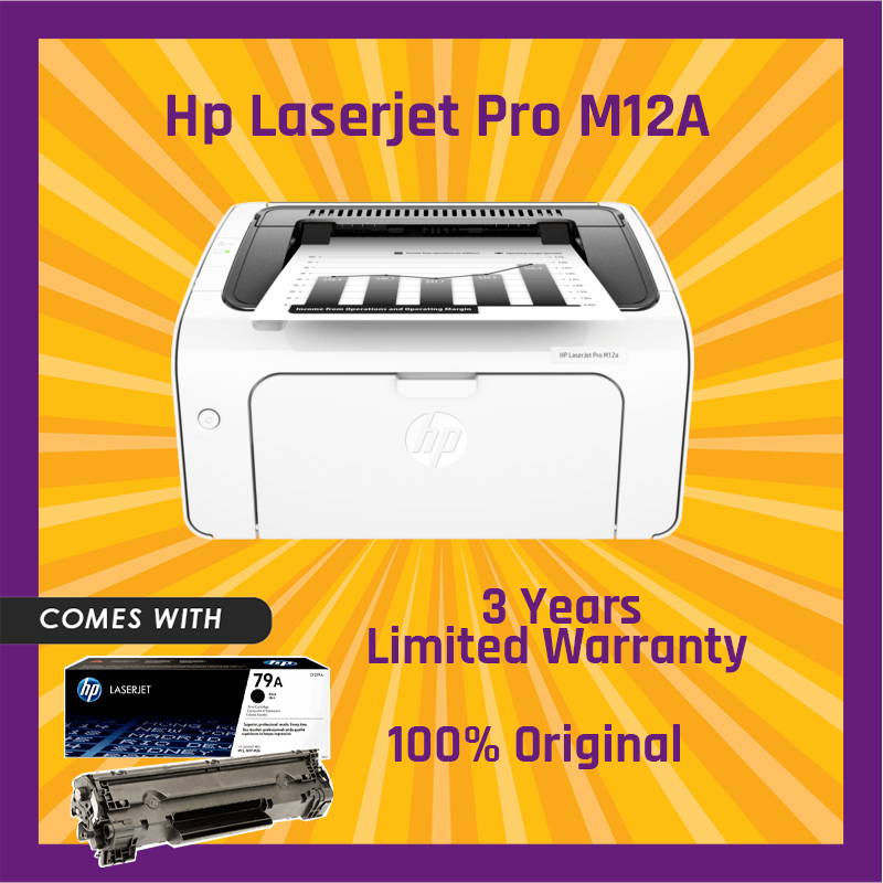 Hp Laserjet Pro M12A - Monaliza
