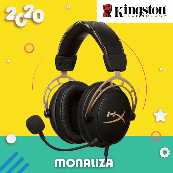 Hyper X Cloud Alpha PRO Gaming Headset (Gold)
