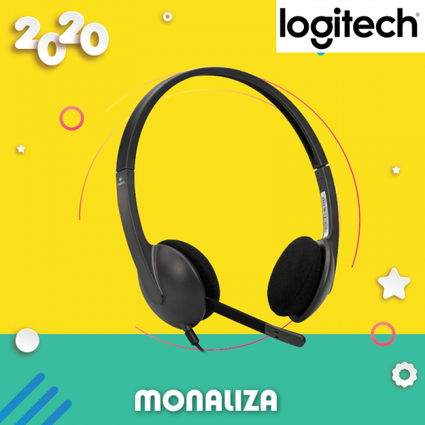 Logitech H340 Usb Headset - Black