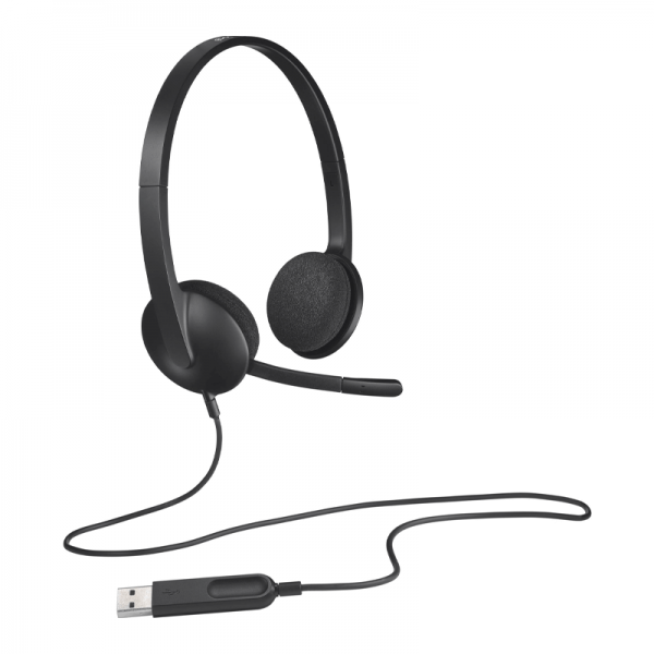 Logitech H340 Usb Headset - Black - Image 2