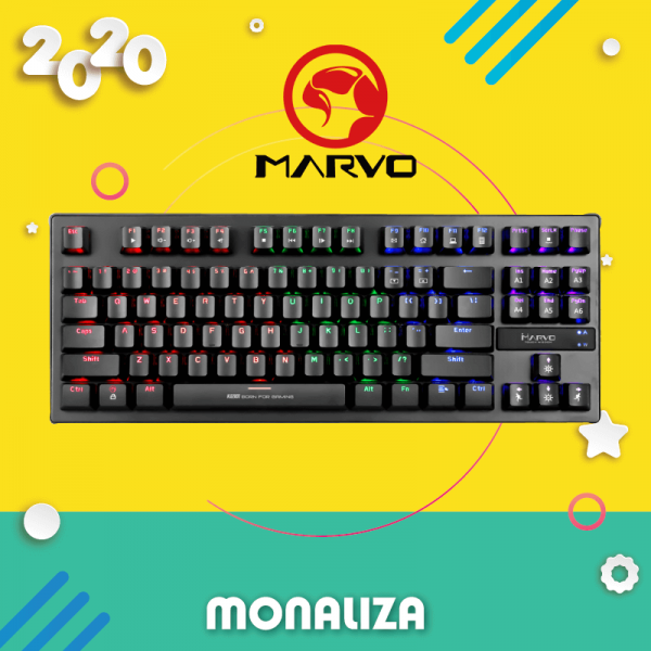 MARVO Scorpion KG901 Mechanical Gaming Keyboard - Blue switch