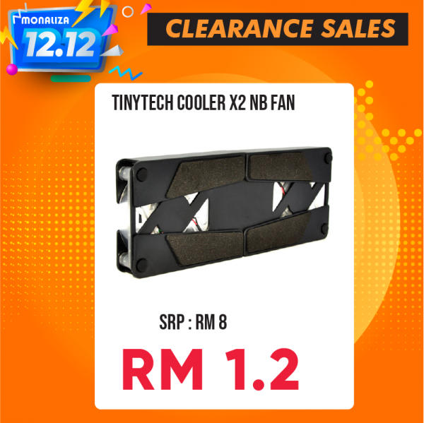 Tinytech Cooler X2 Notebook Fan