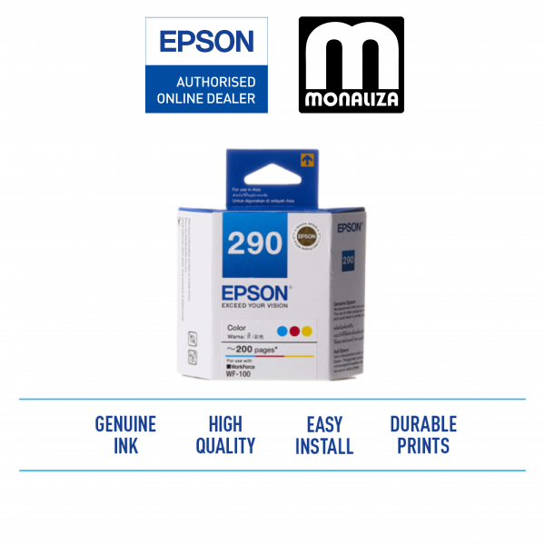 Epson T290 Color Ink Cartridge- 200 Pages