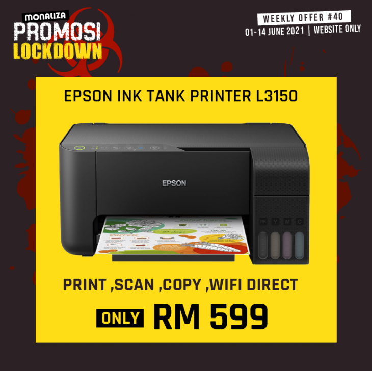 epson l3150 print test page