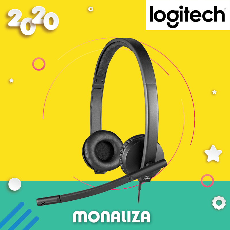 Logitech H570 Usb Stereo Headset- H570E