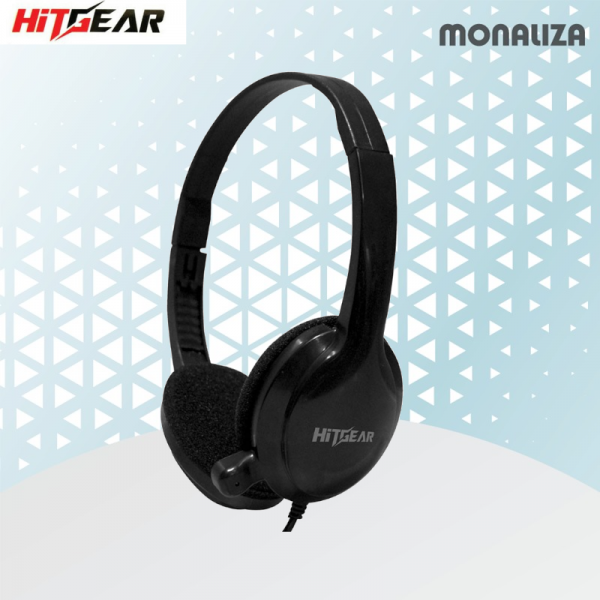 Hitgear Ep-02 Black Stereo Wired Headset