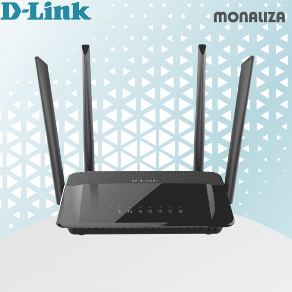 D-Link Wireless AC1200 Dual band Gigabit Router with 4 Antenna DIR 842