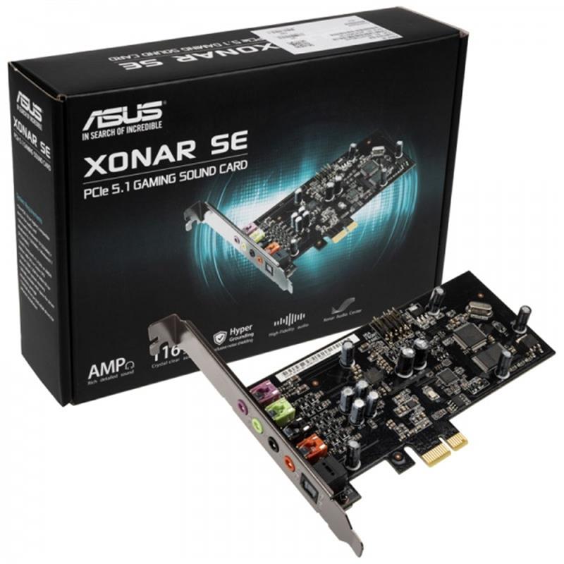 Звуковая карта asus xonar. ASUS Xonar 5.1. Звуковая карта ASUS 