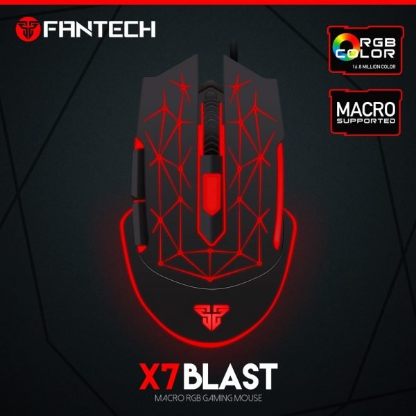 Fantech Gaming Mouse X7 Blast Macro RGB