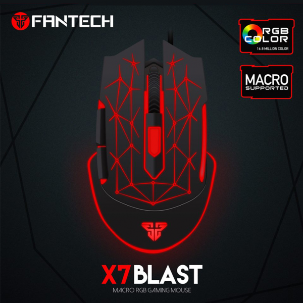 Fantech Gaming Mouse X7 Blast Macro RGB - Image 2