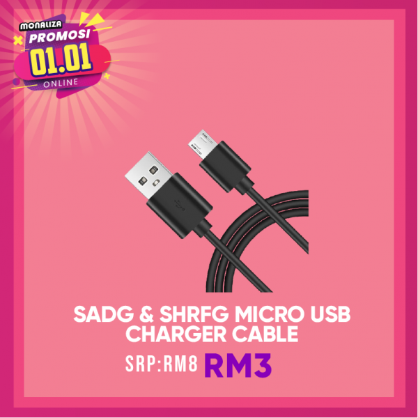 Sadg & Shrfg Micro Usb Charger Cable