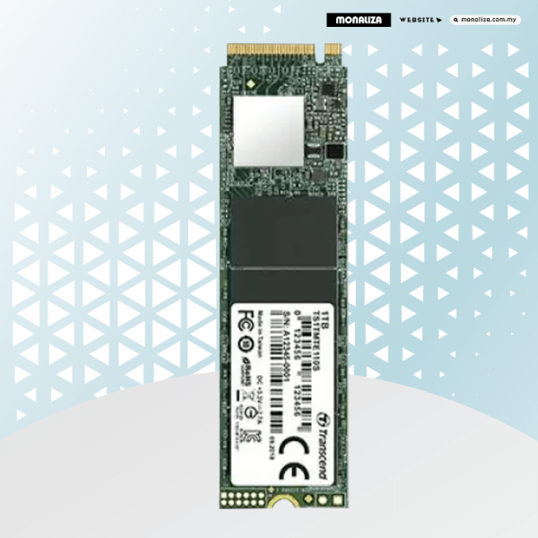 Transcend NVME M.2 PCIE SSD MTE110 - 256GB