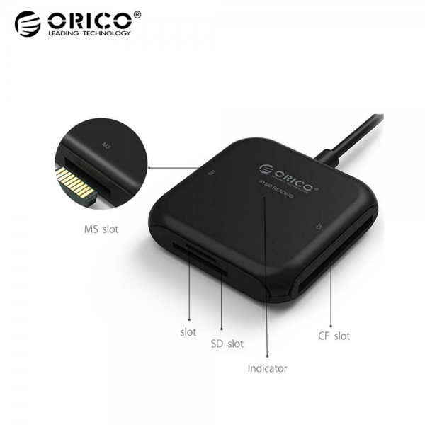 Orico CRS31A 4 IN 1 USB 3.0 Multifunction Card Reader - Image 4