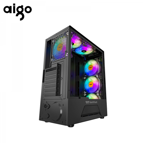 Aigo DarkFlash LEO ATX Gaming Casing - Image 3