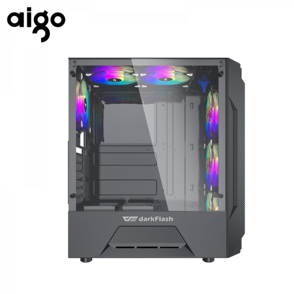 Aigo DarkFlash LEO ATX Gaming Casing - Image 5