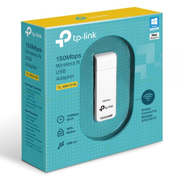 Tp-Link Wireless N USB Adapter TL-WN727N 150Mbps - Image 4