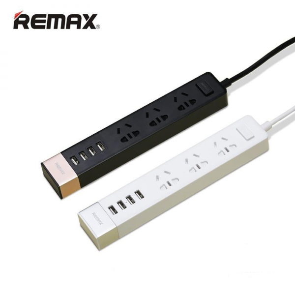 REMAX RUS2 3 Power Socket + 4 USB Power Extension