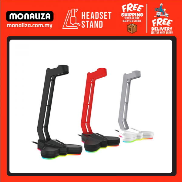Fantech Tower Headset Stand AC3001S RGB - Black/White