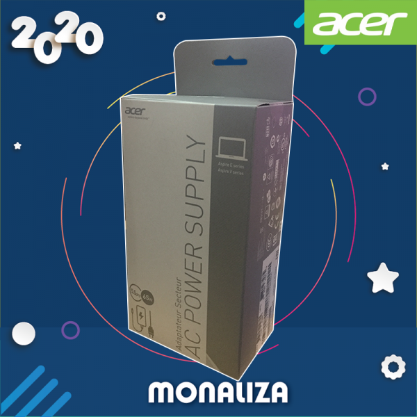 ACER ORIGINAL ADAPTER 65WATT 5.5PHY For Aspire E & V Series