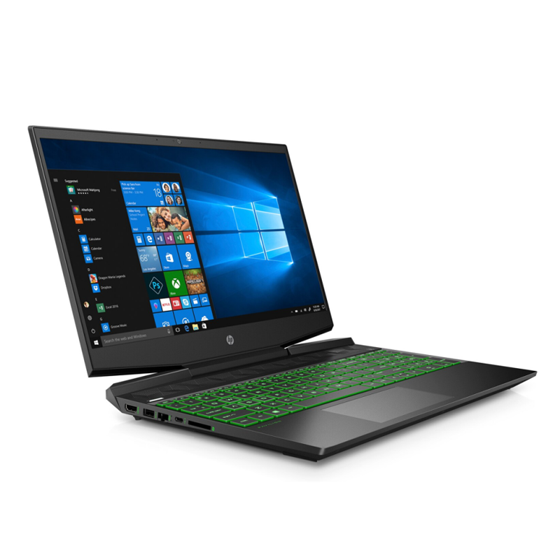 HP Laptop Pavillion GAMING 15-DK0244TX (Shadow Black+Acid Green)