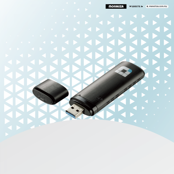 D-LINK DWA182 Wireless AC 1200Mbps Dual-Band USB Adapter
