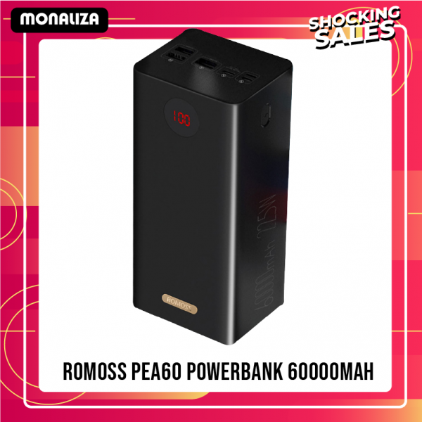 Romoss Powerbank PEA60 - 60,000mAh