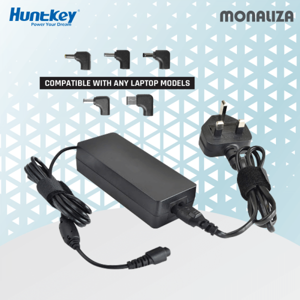 HUNTKEY 90ES 90WATT Universal Ultra Notebook Power Adapter