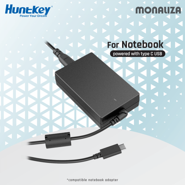 HUNTKEY TYPE-C 60WATT Universal Notebook Adapter