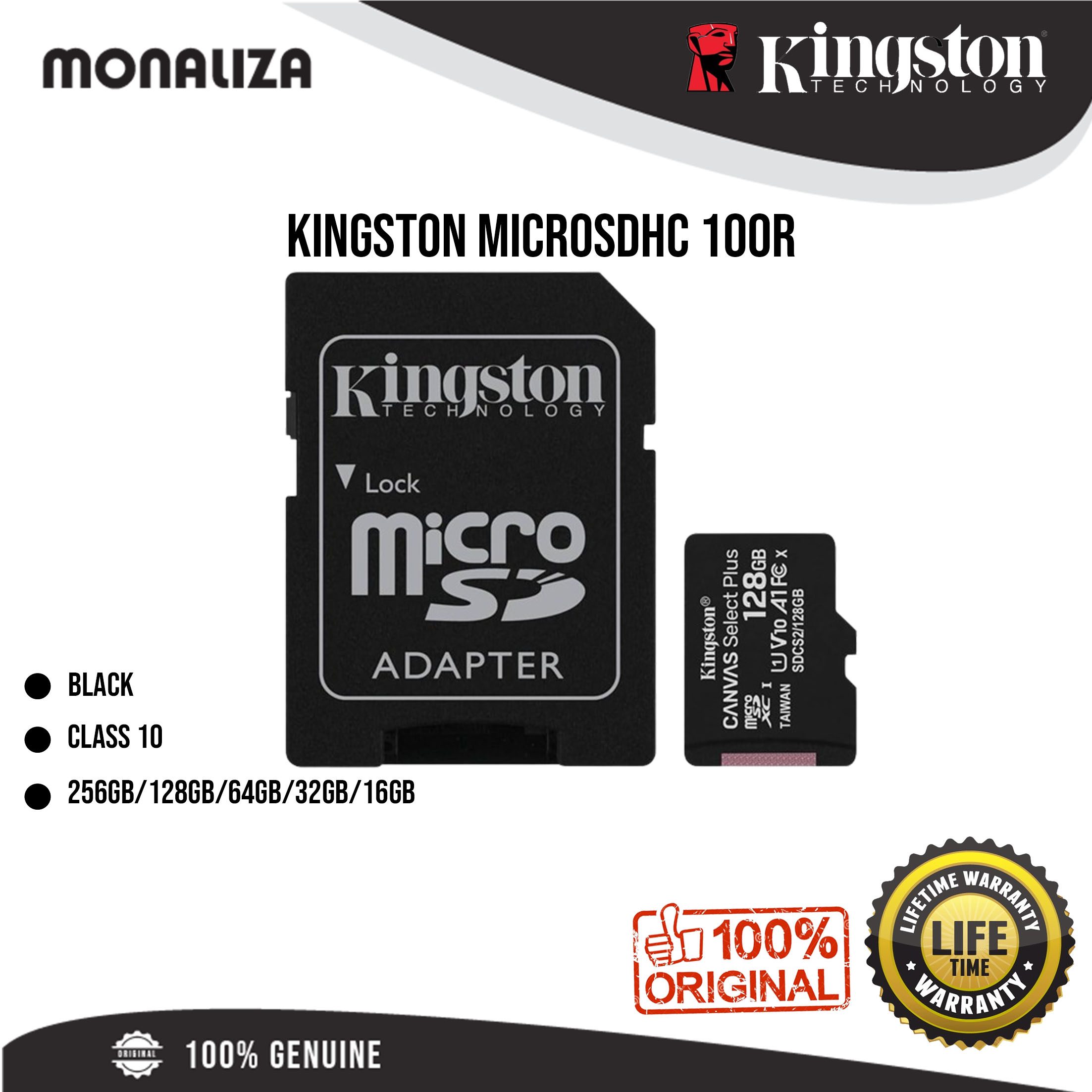 Kingston MicroSDHC Canvas Select Plus 100R A1 Class 10 (256GB