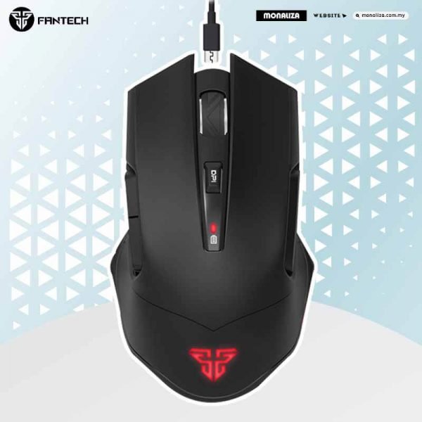 FANTECH WGC1 VENOM WIRELESS 2.4GHZ PRO-GAMING MOUSE