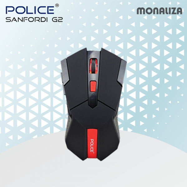 Police Gaming Mouse G3 Sanfordi Black
