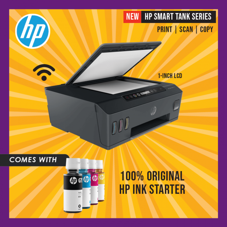 Какие печатающие головки в hp smart tank 515