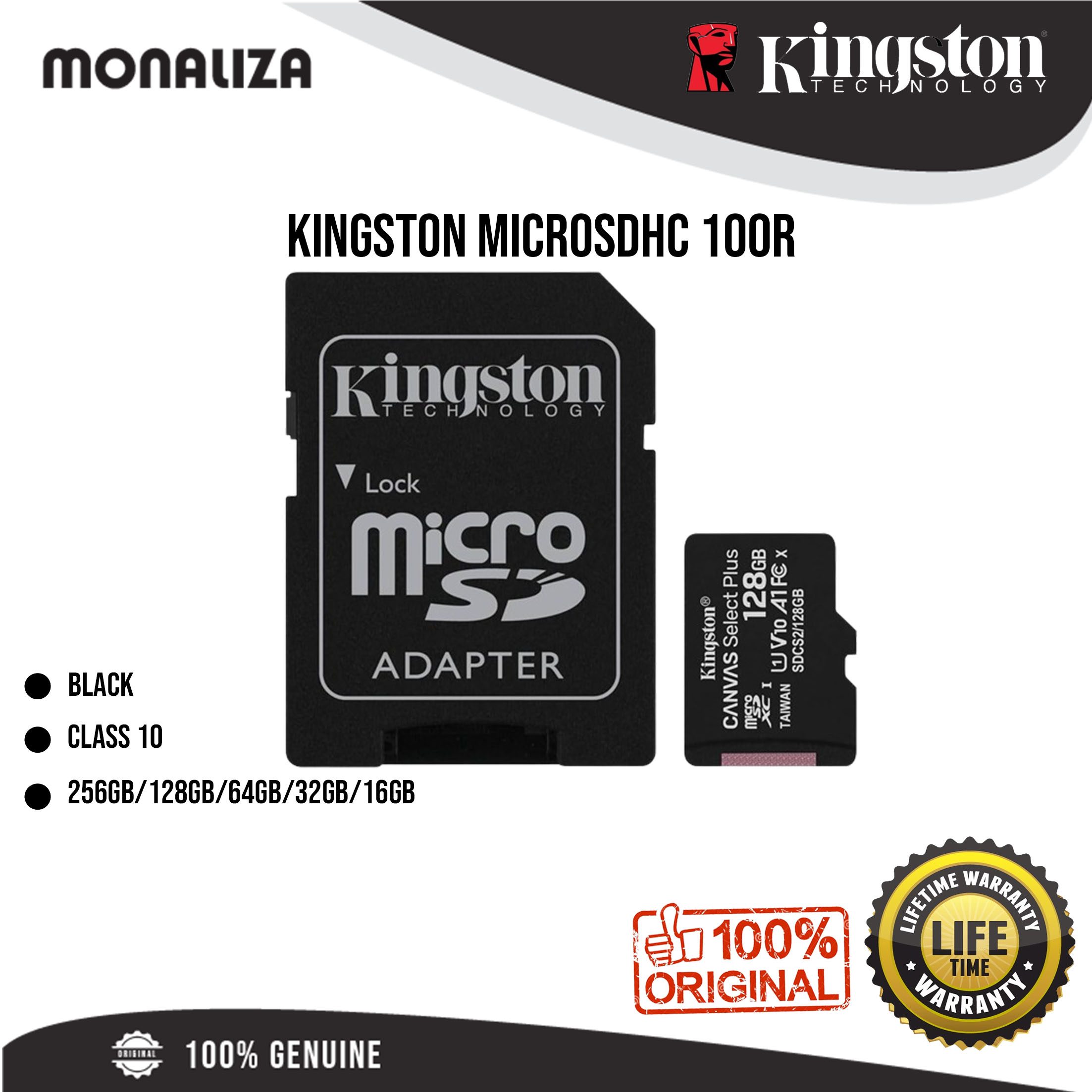 512GB Kingston Canvas Select Plus with SD Adapter Class 10, U3