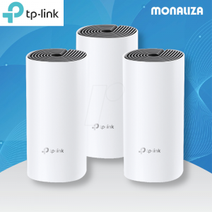Tp-Link AC1200 Whole Home Mesh Wi-Fi System Deco E4 (3 Pack)