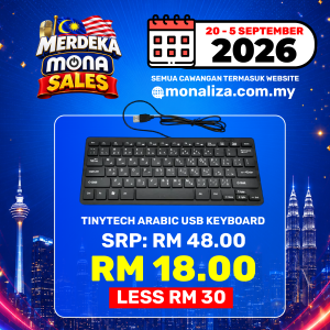 Tinytech Mini Usb Keyboard - Arabic